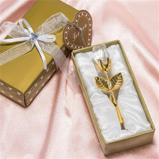 6 Colors Crystal Glass Rose Flower Figurines Craft Valentine's Day Favors X'mas Lovers' Gift Souvenir Home Wedding Decoration 3 6 Colors Crystal Glass Rose Flower Figurines Craft Valentine's Day Favors X'mas Lovers' Gift Souvenir Home Wedding Decoration 3
