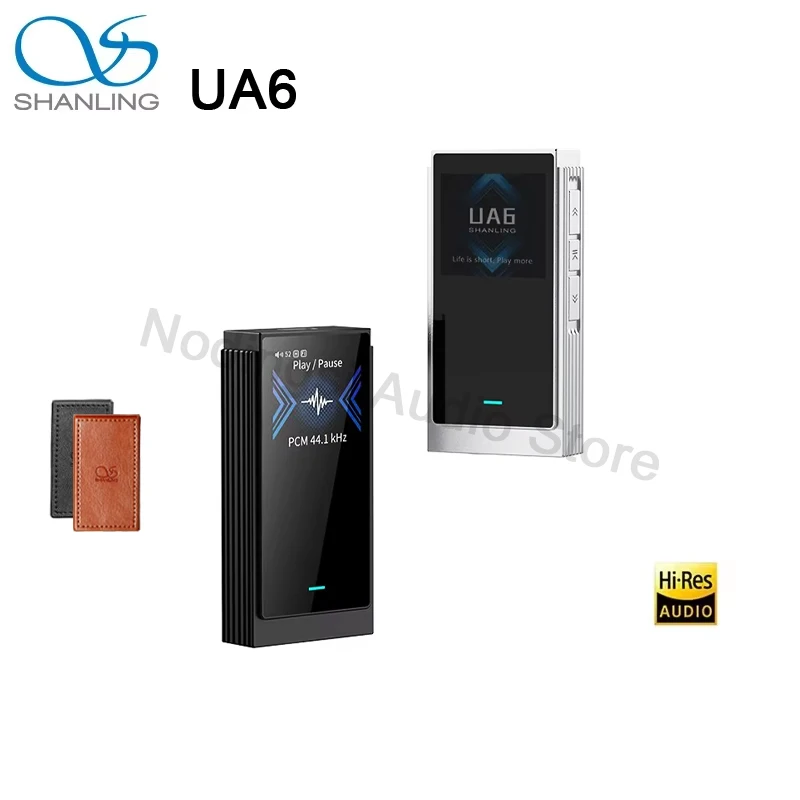 

SHANLING UA6 HIFI Portable Amplifier Headphone Amplifier USB DAC AMP Hi-Res Audio Amplifier DACs 3.5mm/4.4mm Balanced Output