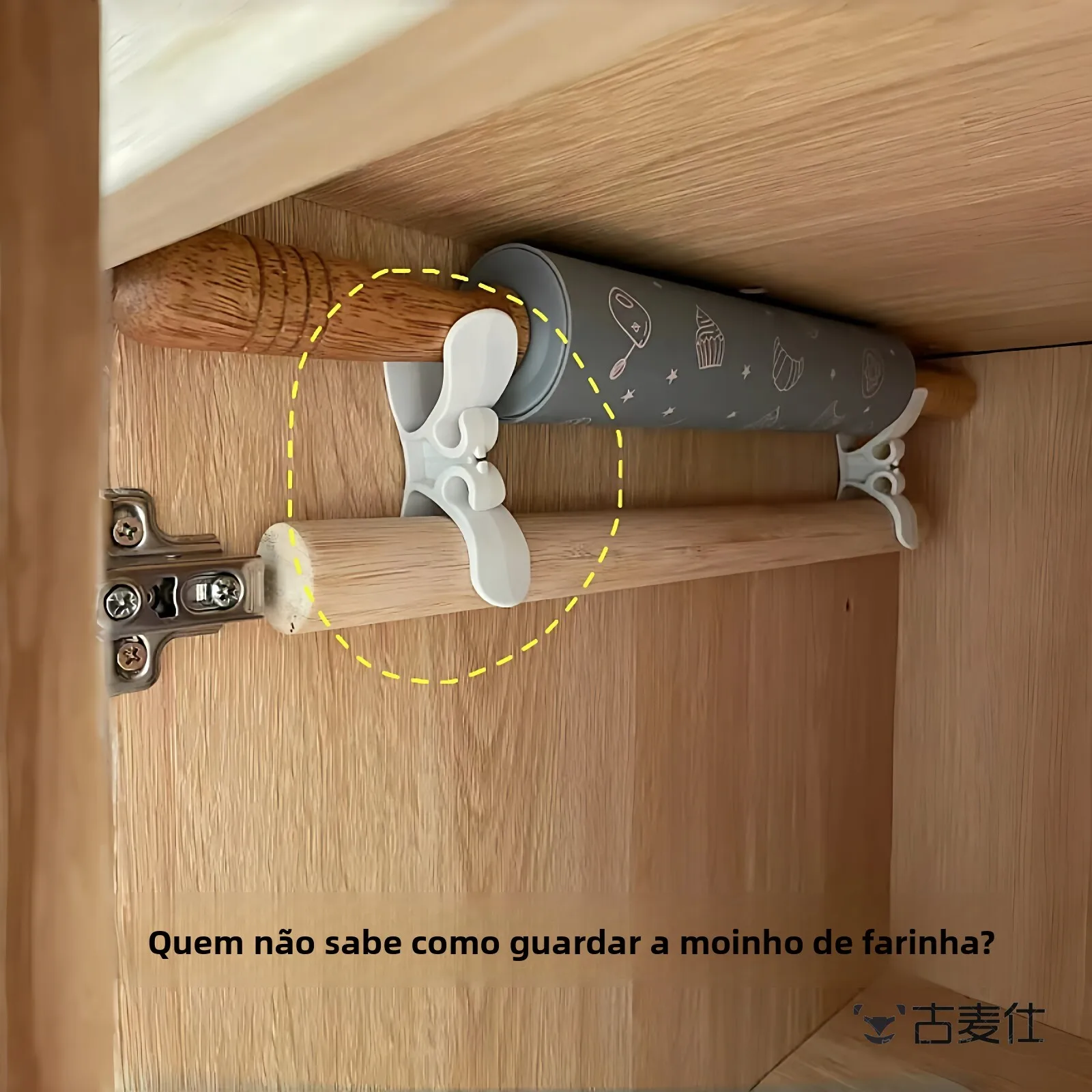 support-de-rangement-mural-multifonctionnel-pour-cuisine-porte-robot-culinaire-fixation-sur-porte-d'armoire-sans-percage