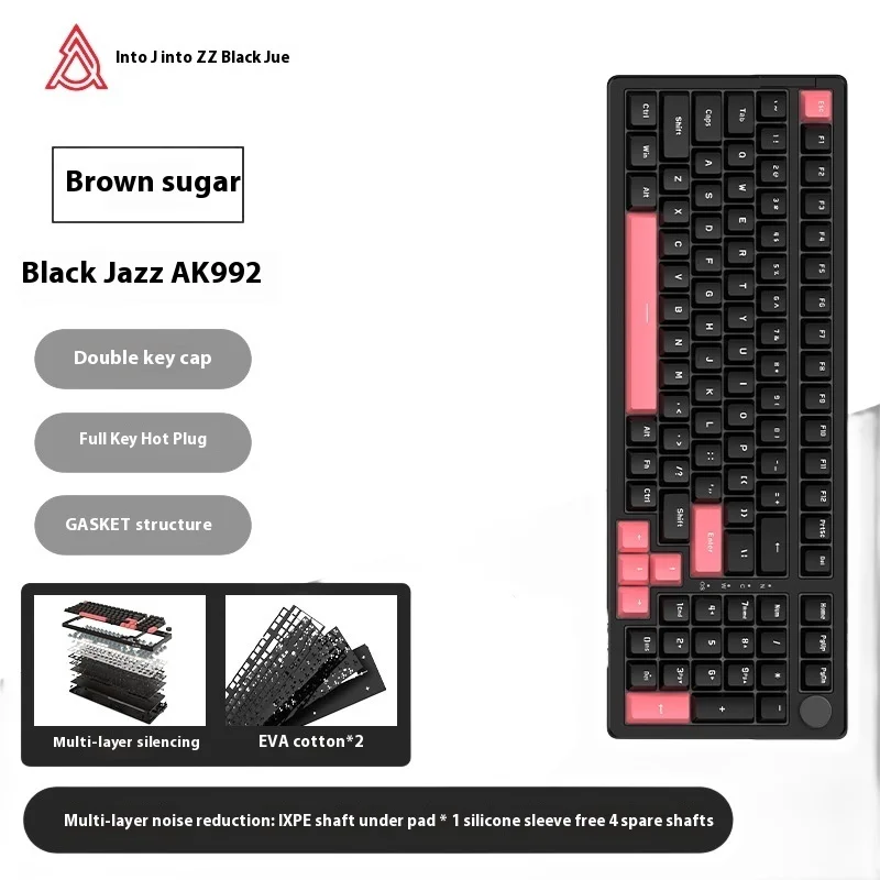 

Ajazz Ak992 Wired Keyboard Backlight Keyboard Mechanical Gaming Keyboard For Computer Office Gaming