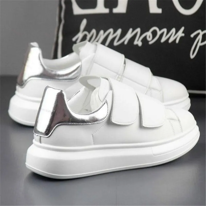 Women shoes spring Autumn White Hidden Wedge Heels Casual shoes Women\'s Elevator High-heels for Women platform shoes