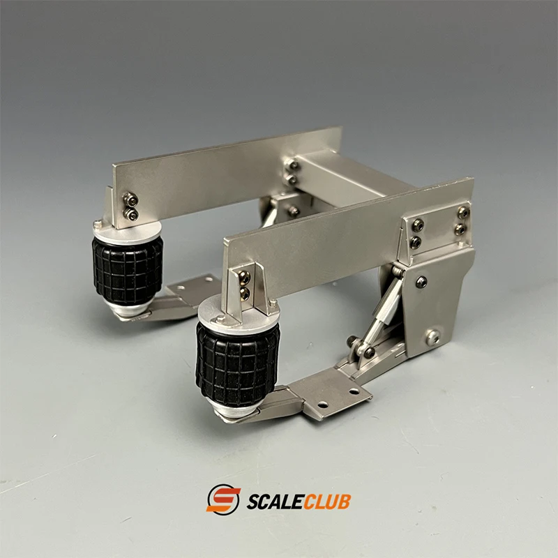 Scaleclub tamiya 1/14 Dragon plate metalowa imitacja poduszki powietrznej ukลad zawieszenia