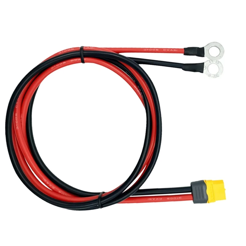 XT60 To O Ring Terminal Cable,XT60H To O Ring Eyelet Terminal Plug Connector Cable For RC Lipo Battery