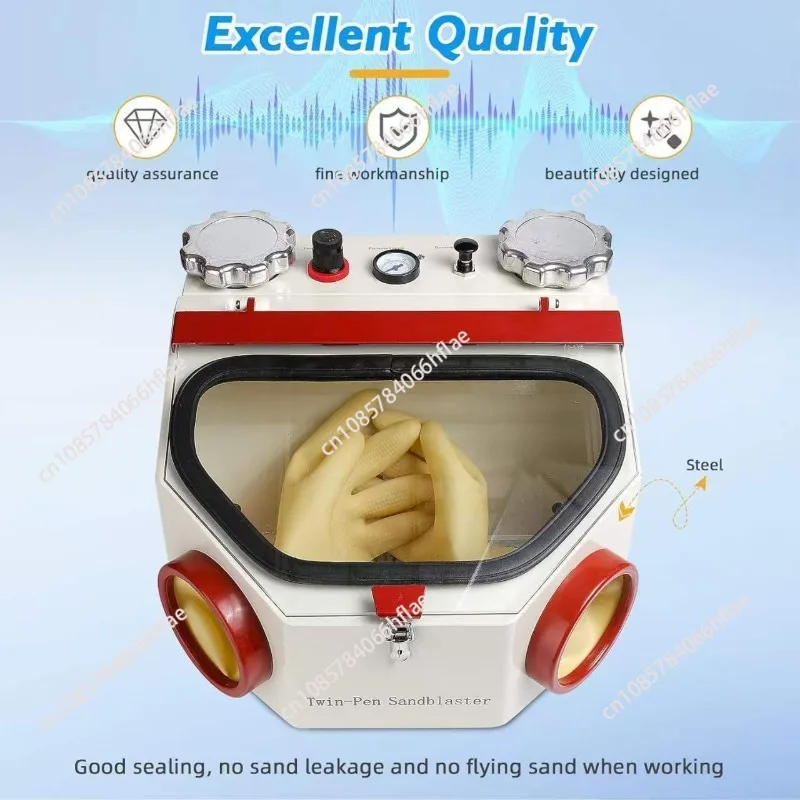 Dental Double Pen Sandblasting Machine, Orthodontic Base Bracket, Porcelain Bracket Sandblasting Machine, Metal Cup