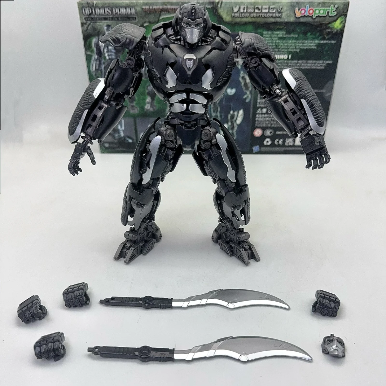 Yolopark Transformation O.P 7.87 Inch assembly Toys Figures Studio Series Animiation Rise Of The Beasts For Boys Gift In Stock