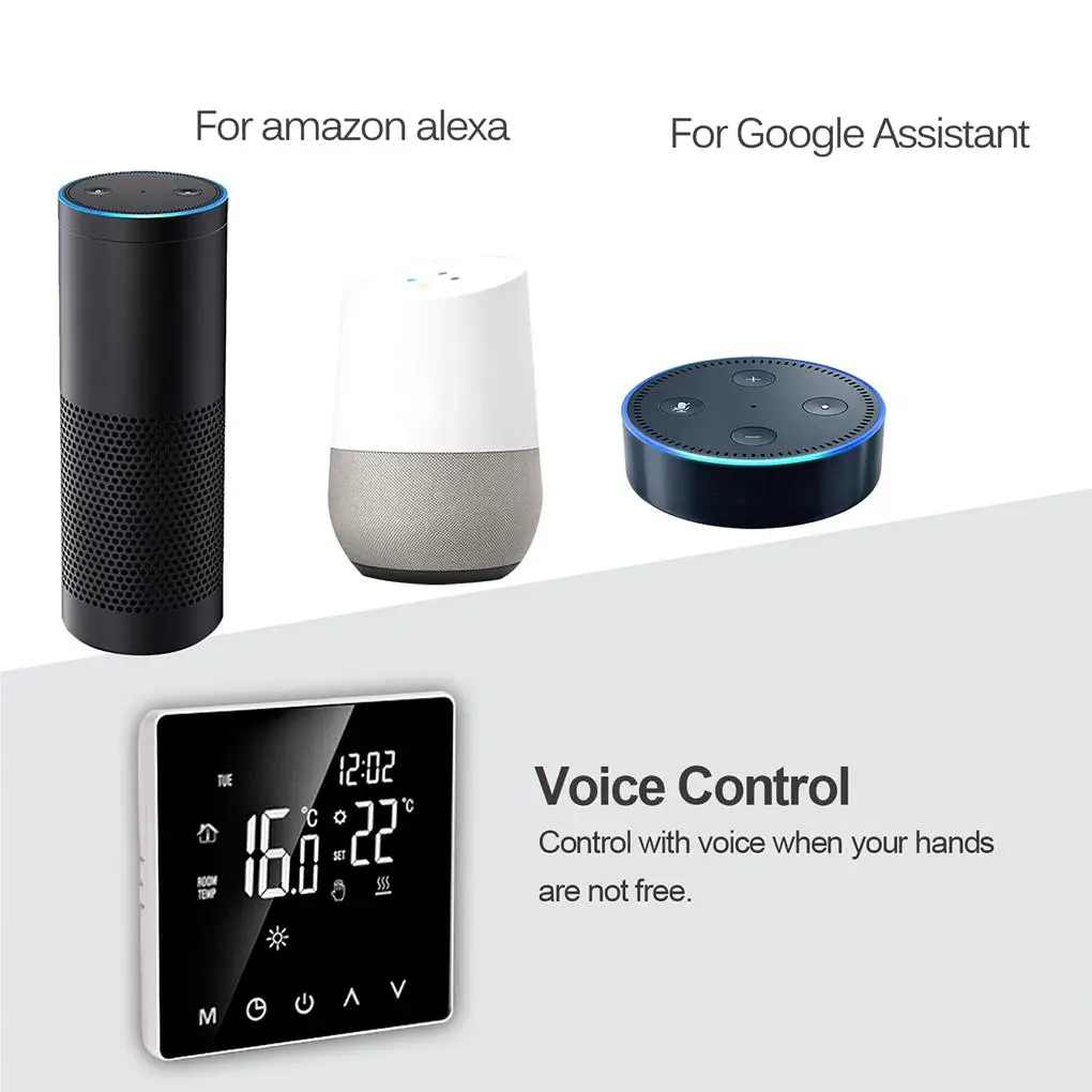 Smart Thermostat Accurate Adjustable Practical Thermostats Sensor Type 1