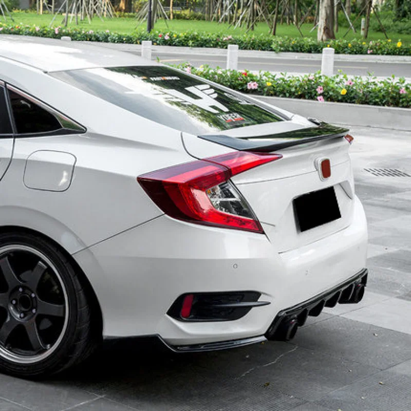 

Спойлер для Honda Civic 10-го поколения, модификация MC Style, для спортивных автомобилей, без сверления, с большим аэродинамическим эффектом, без вентиляционных отверстий.