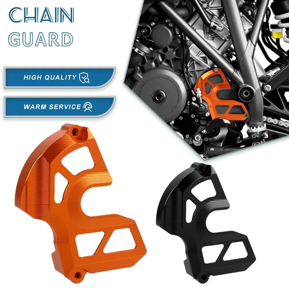 Motorcycle CNC Chain Case Saver For 1290 Super Adventure R/S Super Duke GT R 2014-2019 1090 1190 ADV Sprocket Cover Accessories