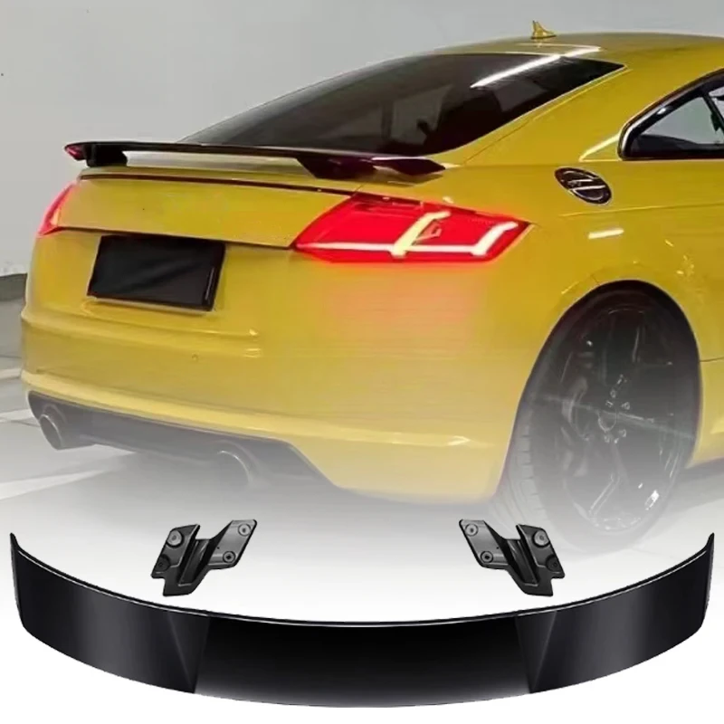High Quality Carbon Fiber Rear Trunk Spoiler Lip TT MK2 MK3 8S TTS TTRS Sline Coupe 2008-2020 3