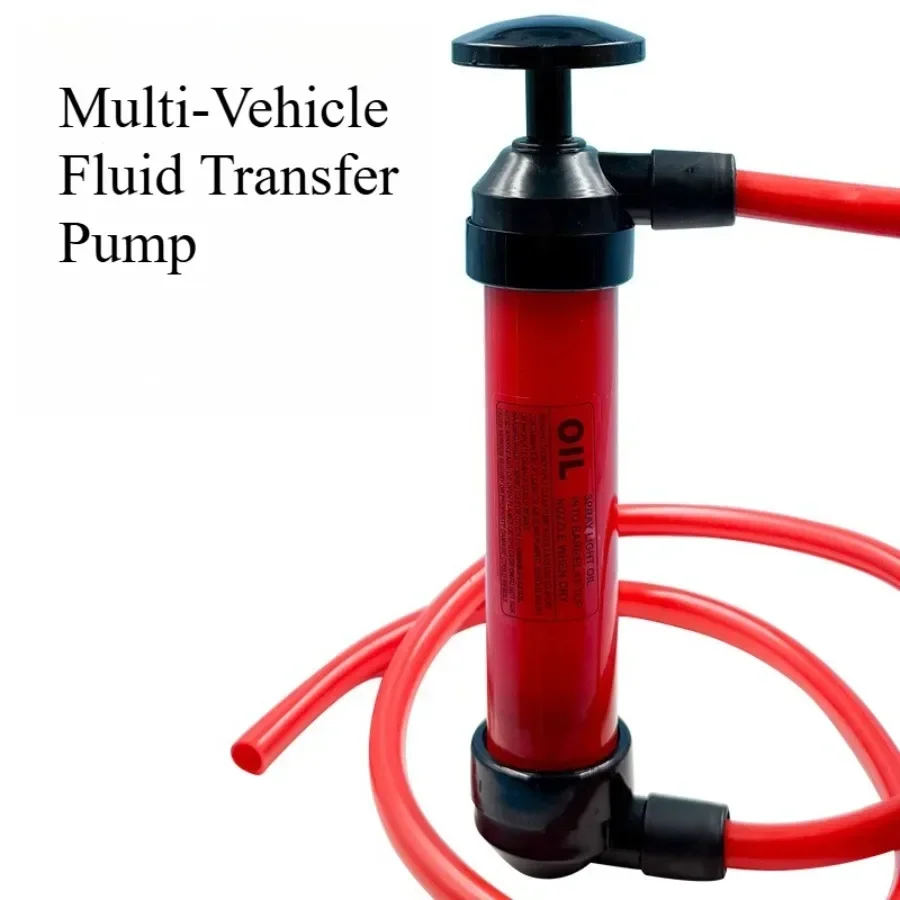 

NEW Portable Manual Pump Oil Siphon Hand Suction High Quality Inflatable Tube Hose Liquid Petrol Gas Transfer Car Accessories