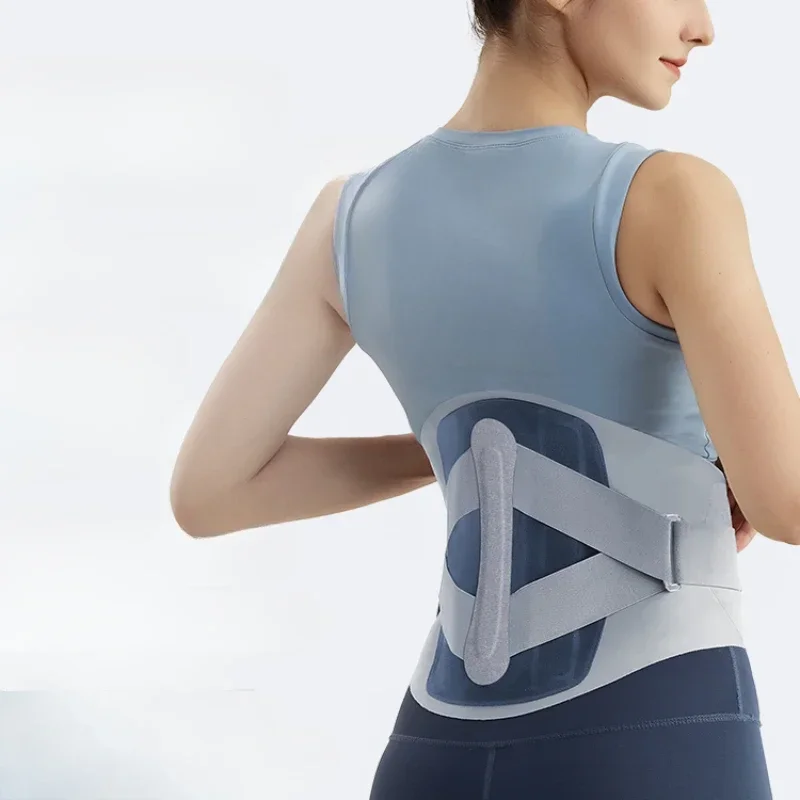 Waist belt, disc, strain, medical treatment device for protruding lumbar muscles and lower back pain, male and female