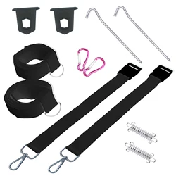Fiamma Auvent Down Kit, Type S Noir pour F35 F45 F65 Caravan Hurhome Automobiles Parts Accessrespiration