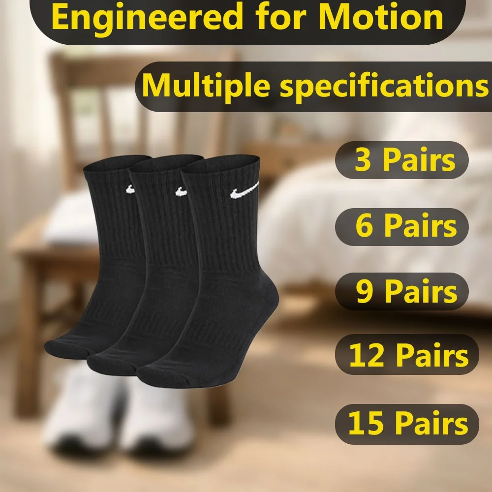 

Носки унисекс Nike до середины икры в разных стилях, повседневная спортивная одежда, однотонные, SX7664