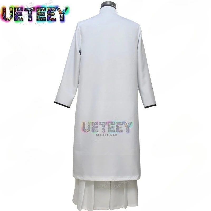 UETEEY COS بليتش سوسوكي أيزن أزياء تنكرية للهالوين مجموعة مقاس مخصص #3