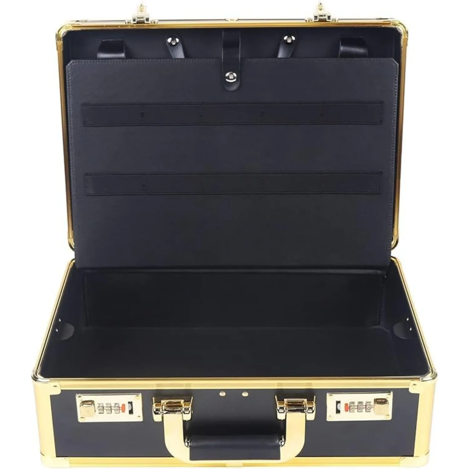 حقيبة حلاقة احترافية، مجموعة أدوات الحلاقة، صندوق أدوات الحلاق للسفر بطبقة مزدوجة، حقيبة حمل فاخرة لأدوات تصفيف الشعر التجميلية #5