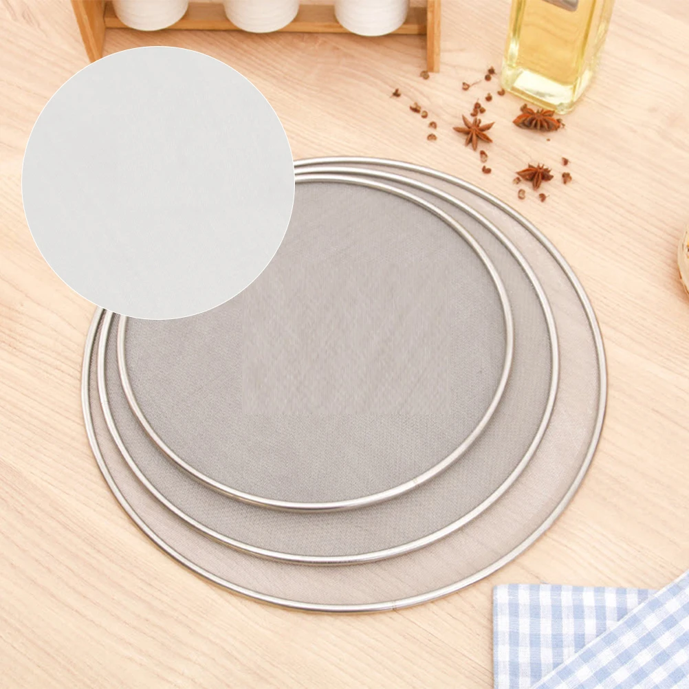 

Oilproof Mesh Accessories Airfryer Pan Grease Splatter Guard Frying Cover Greaseproof Net Household