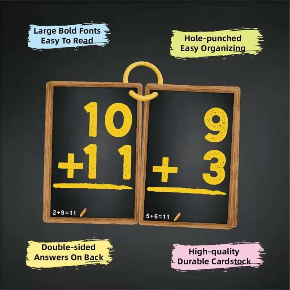 50 teile/satz Frühe Bildung Arithmetik Karten Addition Subtraktion Multiplikation Division Montessori Math Spielzeug Denken Übungen
