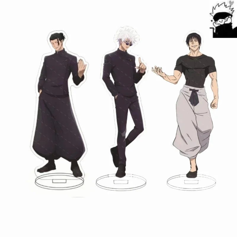 Фигурки из аниме «джутсу касин», экшн-фигурки GK Inumaki Toge Okkotsu Yuta Fushiguro Toji Satoru Gojo Geto Suguru, акриловая подставка