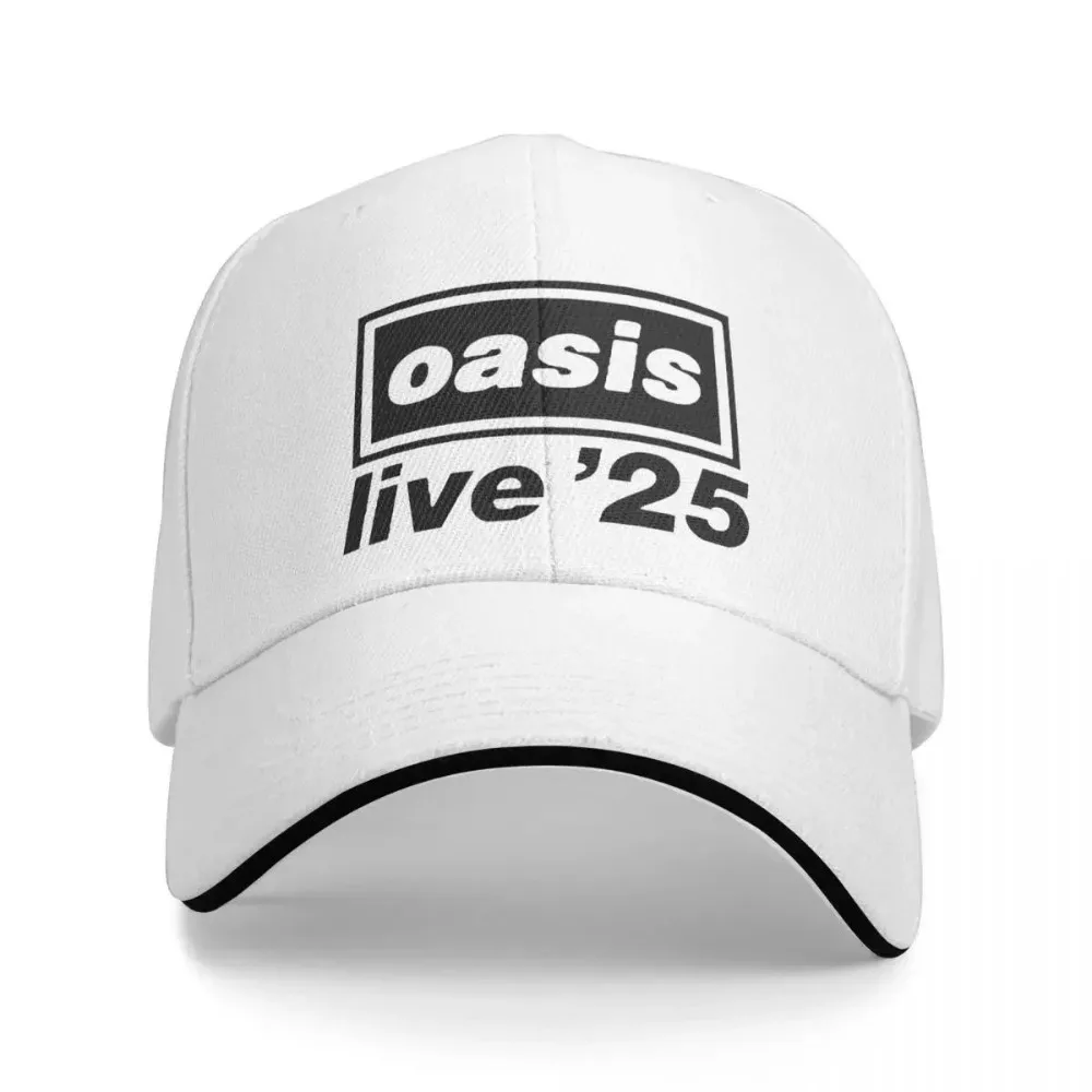 Summer O-Oasis Live 25 2025 Tour Baseball Caps For Men Women Dad Hat Headwear For Formal Running Golf  Adjustable