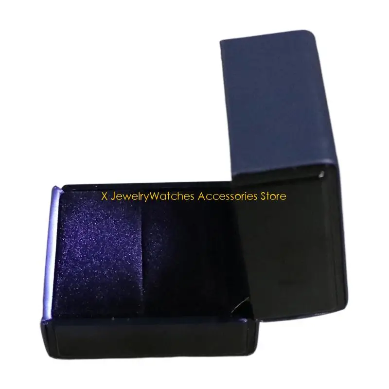 

31KD Proposal Wedding Engagement Ring Jewelry Box Earrings Stoarge Holder