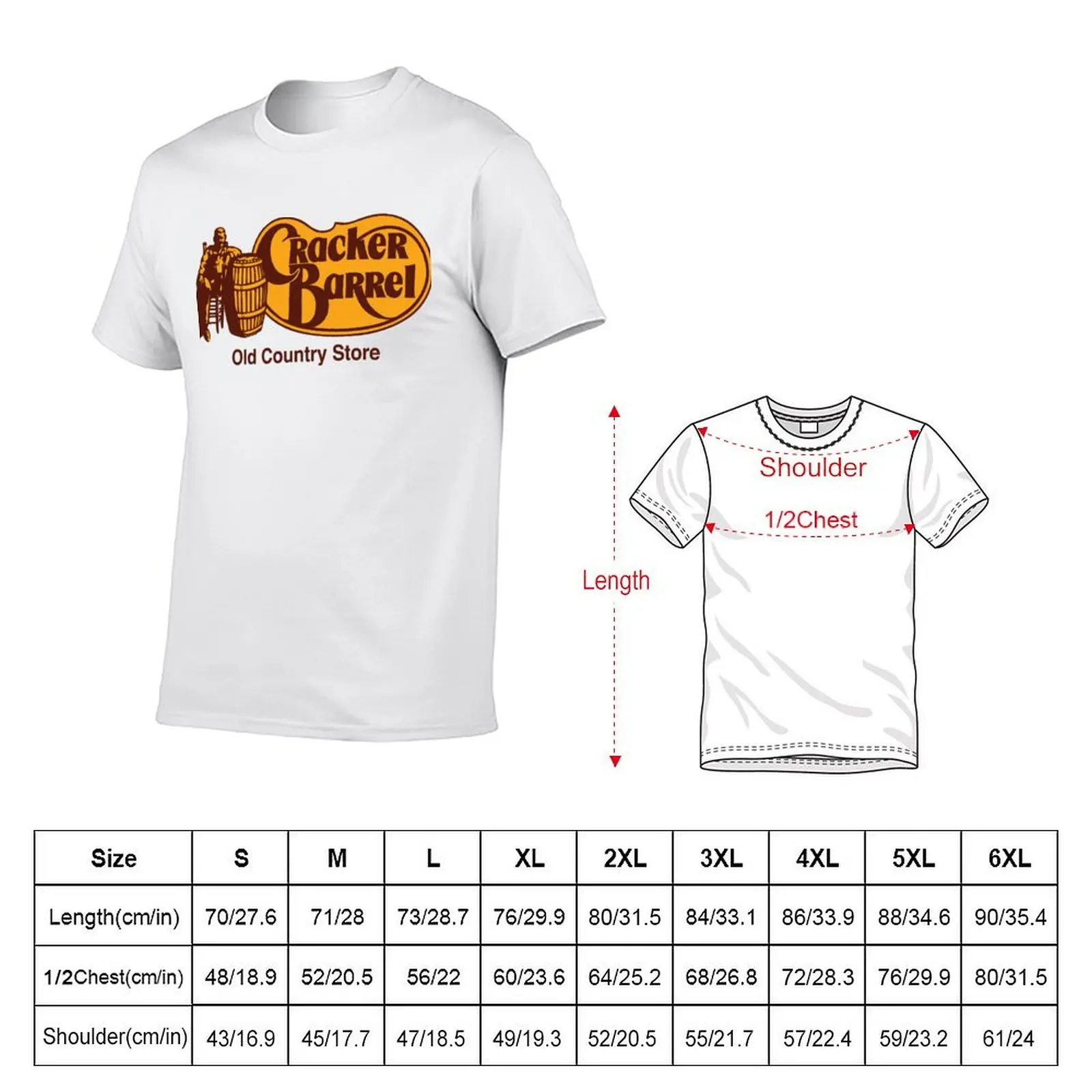 Cracker Barrel Resto T-Shirt Summer Sports Quick Dry T-Shirt