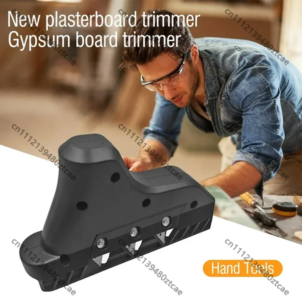 45 Degree Right Angle Drywall Chamfer Planer Handheld Plasterboard Edge Beveler Woodworking Cutting Trimming Tool