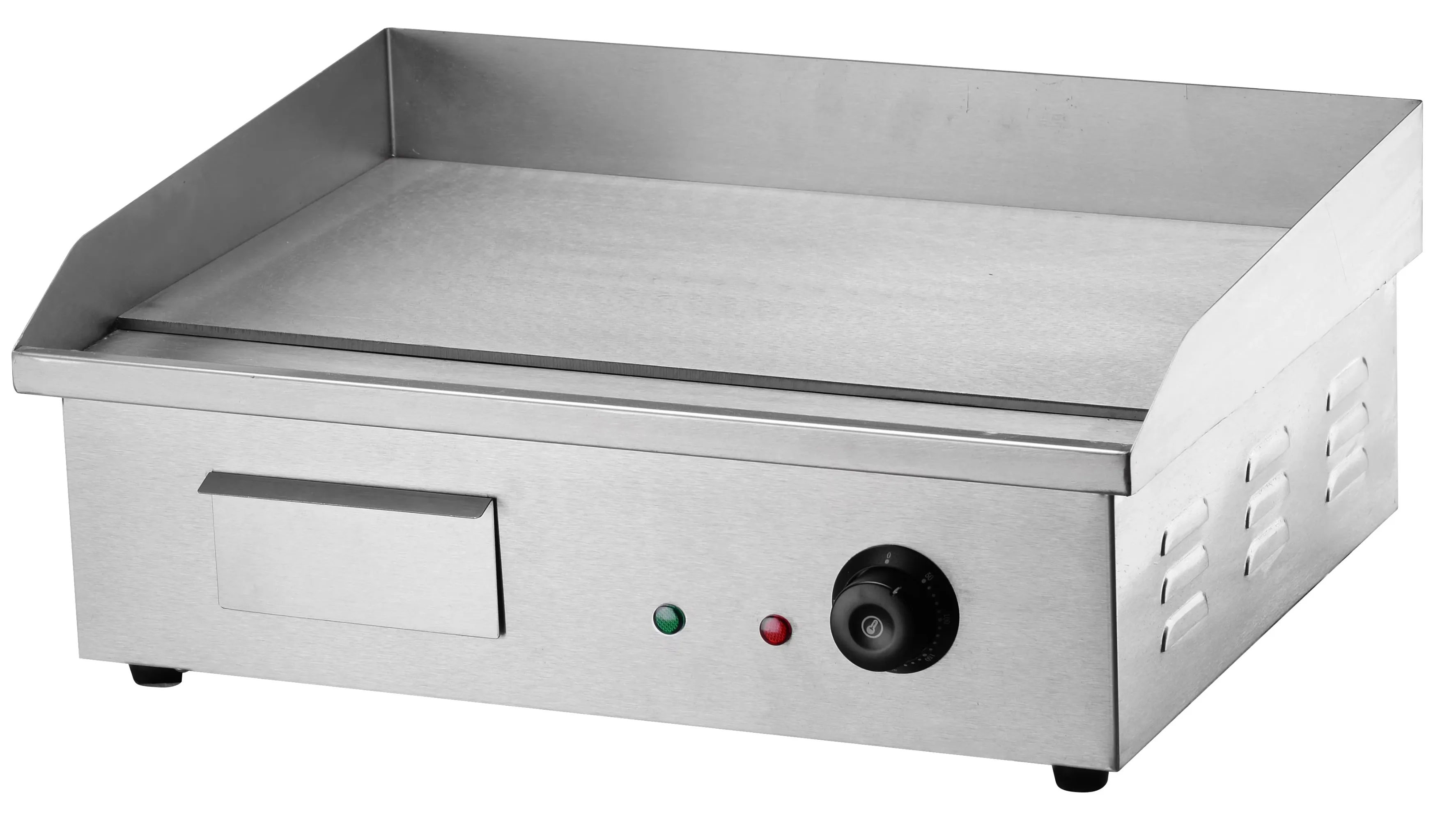 BL-818A Stainless Steel Griddle Counter Top Flat Top Griddle Electric Griddles for Commercial Cooking Equipment