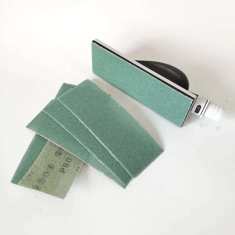 70x198MM Rectangular mesh sandpaper is suitable for Mirka dry mill vacuum grinding dust-free sandpaper 80-400 granularity
