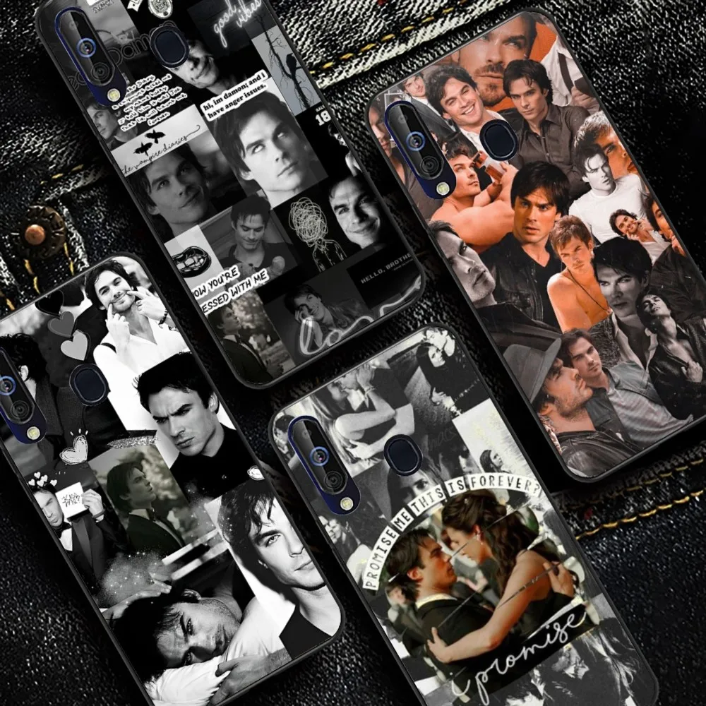 Damon Salvatore The Vampire Diaries Phone Case For Samsung A 10 11 12 13 20 21 22 30 31 32 40 51 52 53 70 71 72 73 91 13 Shell