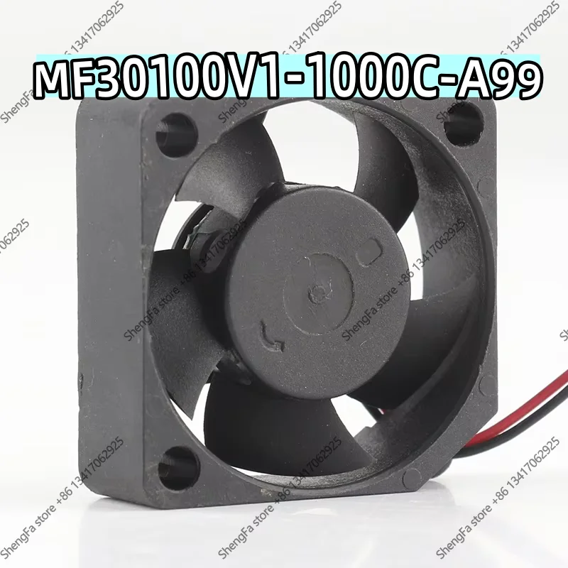 SUNON MF30100V1-1000C-A99 3010 30x30x10mm 5V 0.69W micro silent maglev power supply Two-wire Cooling Fan