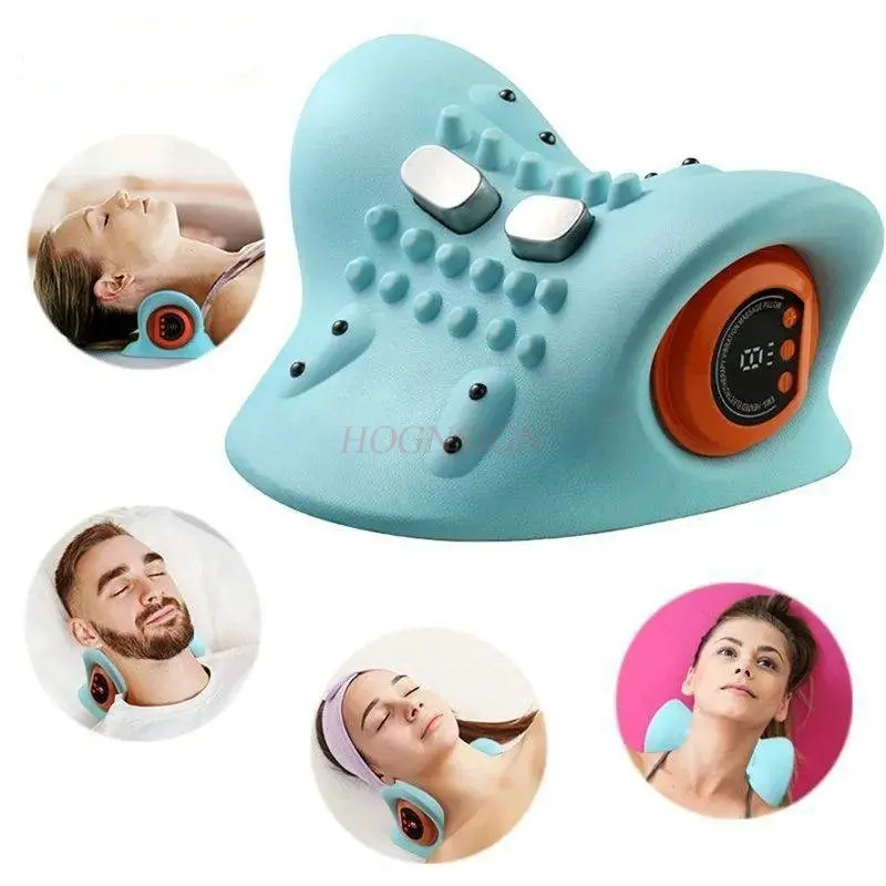 multi-functional-hot-compress-pulse-shoulder-and-neck-massage-pillow-portable-household-electric-kneading-neck-massage-device