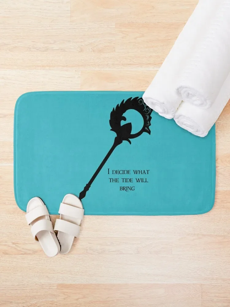 I decide what the tide will bring Bath Mat Carpet In The Bathroom Bathroom Gadgets Mat