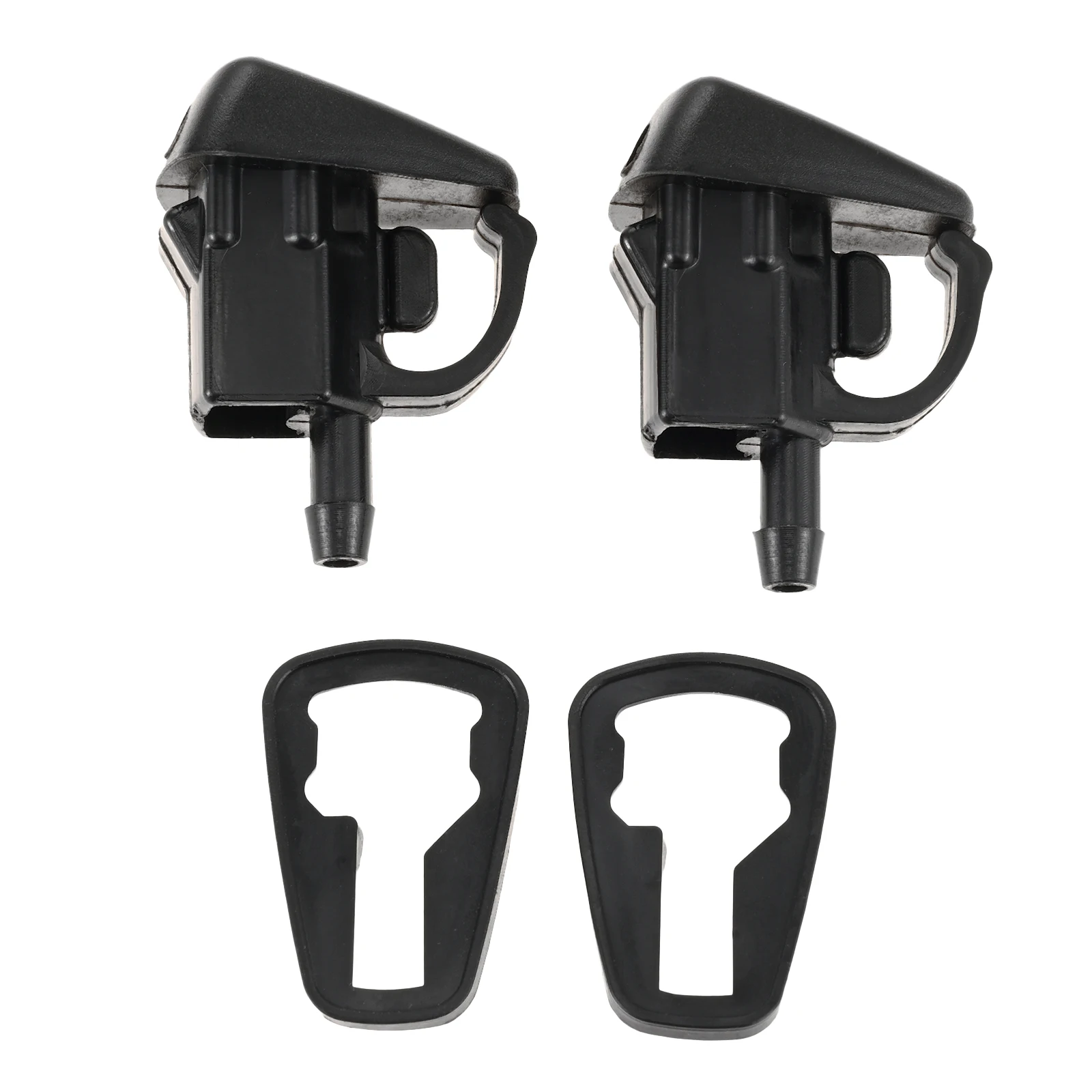 2Pcs LR049290 Front Windshield Washer Nozzle Sprayer Jet for Land Rover LR4 2010-2016 LR3 2005-2009 Range Rover Sport 2006-2013