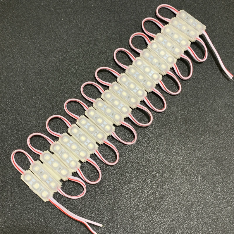 Mini 2835 Led-modul DC12V 200 teile/paket Injektion 3led Modul Mit größe 29*9mm 1,2 W Wasserdichte 2835 Harte Streifen Bar Licht Lampe