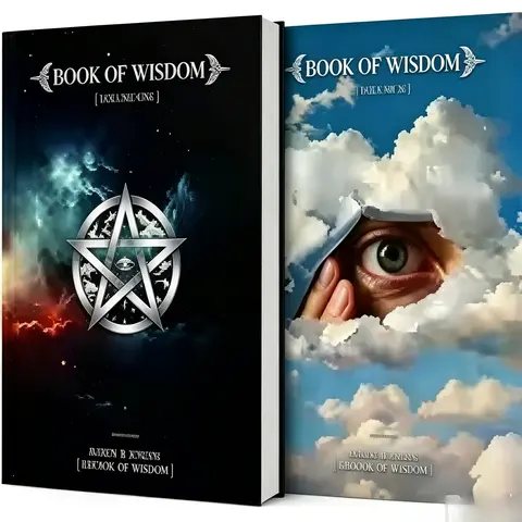 Le Livre de la Sagesse, composé de deux volumes : un classique qui allie le mysticisme et la sagesse spirituelle pour explorer des questions profondes