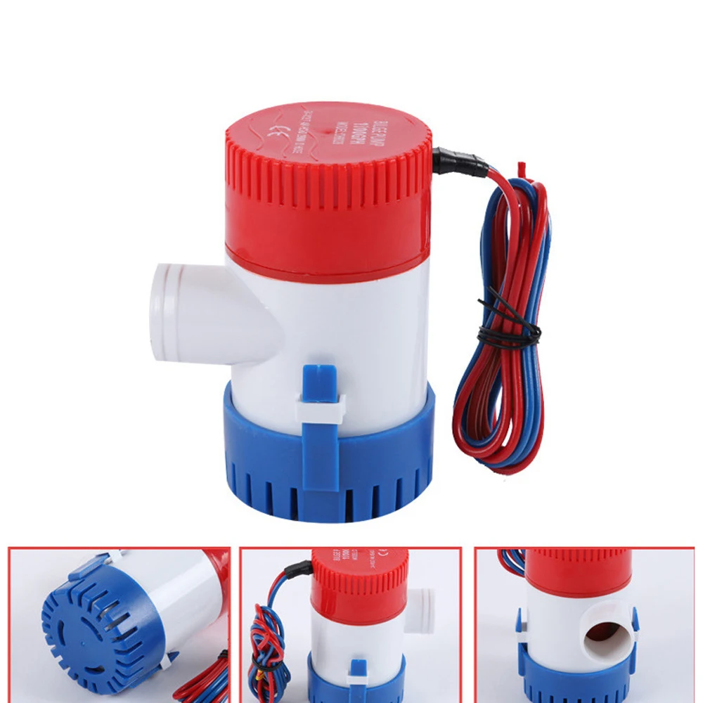 

DC 12V 750GPH 1100GPH Mini Boat Bilge Pump Bilge Pump Submerse Kayak Rule Water Electric 1100 GPH Volt Garden Rinse Wash