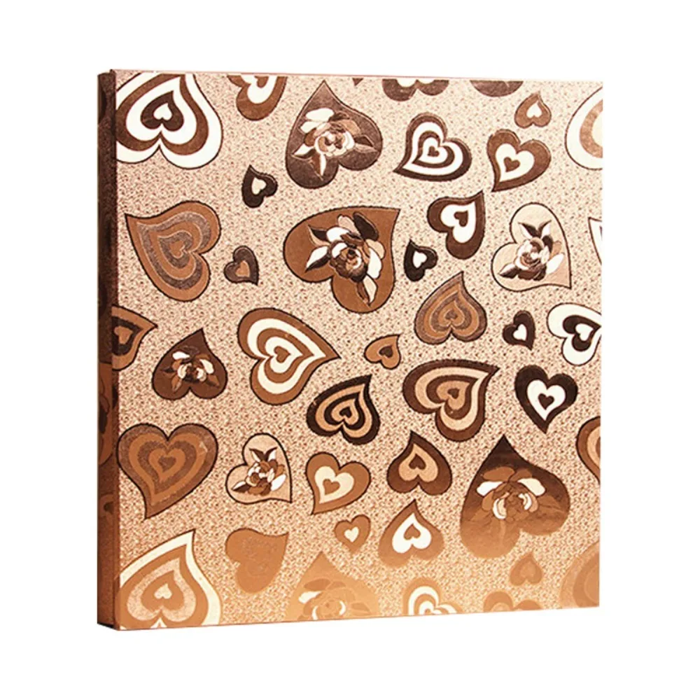 PU Surface Loose Leaf Photo Album 4x6 600 Pockets Champagne Gold Picture Collection Album Photo Organizer Book