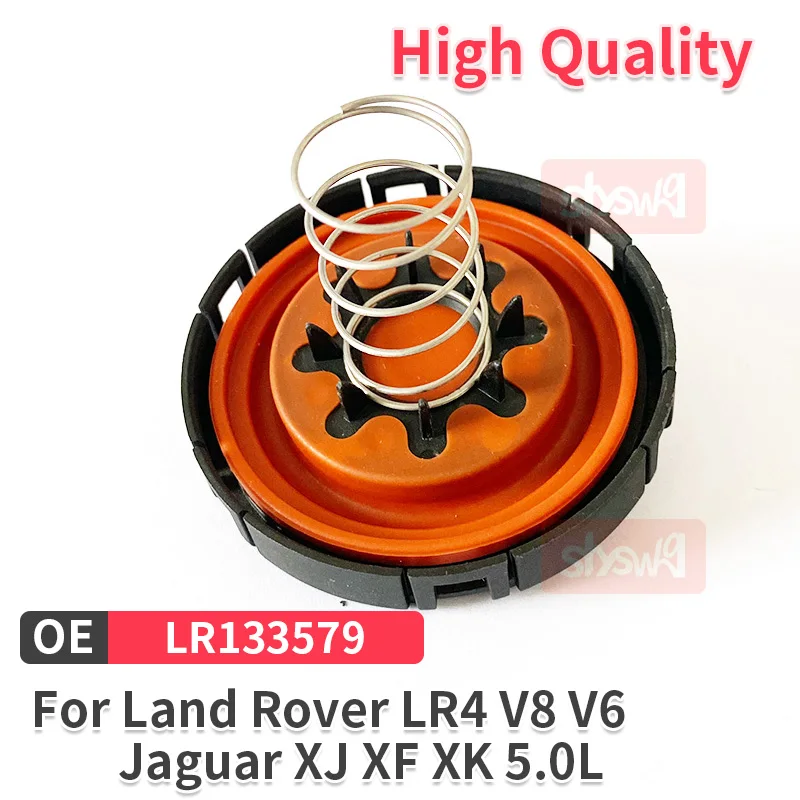 

Для Land Rover LR4 V8 V6 Jaguar XJ XF XK 5.0L LR041443 LR051835 LR113201 Комплект для ремонта крышки клапана PCV двигателя автомобиля, мембрана LR133579