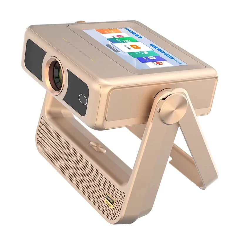 Touch dual-screen simultaneous display projector, ultra-high definition,  all-in-one device for home theater, tablet and speaker