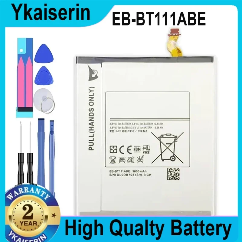 EB-BT111ABE  3600mAh Tablet Battery for Samsung Galaxy Tab 3 Lite 7.0 3G SM-T111 T110 T115 Replacement Batteries Warranty + NO