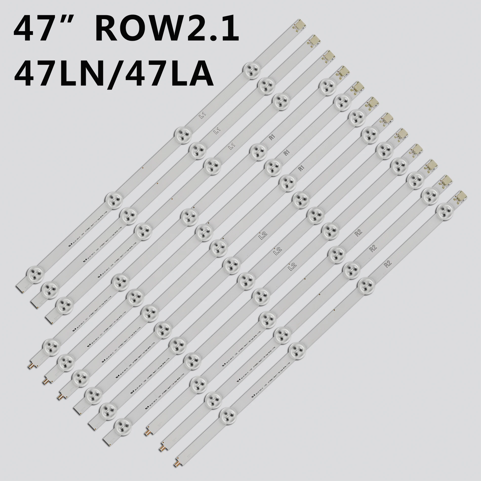 LED Backlight Strips for 47LN547V-ZD 47LA613S-ZA 47LA613V-ZA 47LA6130-ZB 47LN540R-ZA 47LN540B-ZA 47LN578S-ZE 47LA620S-ZA