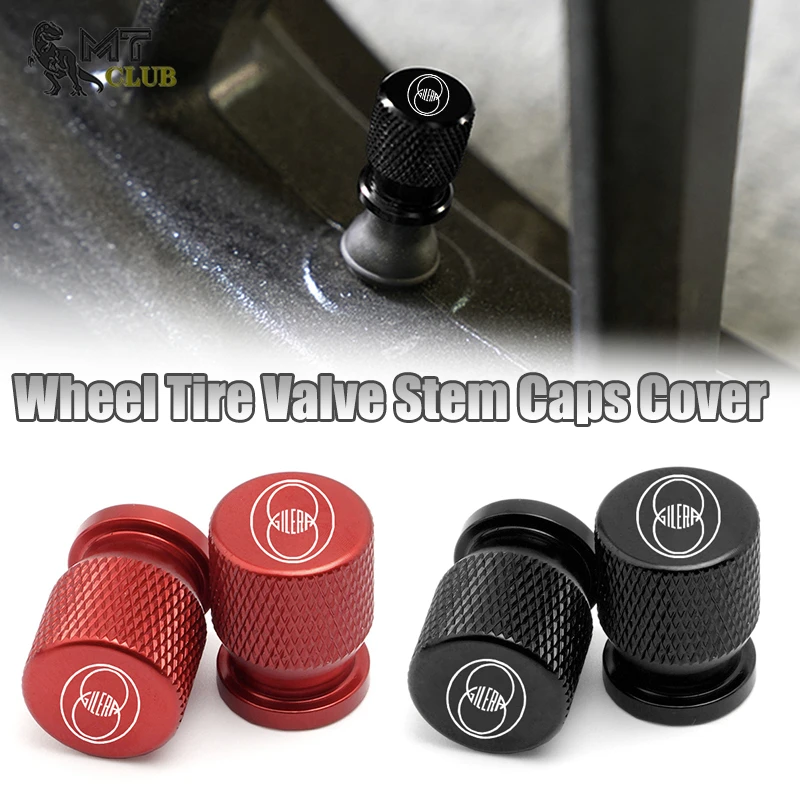 2pcs Motorcycle Tire Valve Air Port Stem Cover Cap Plug Accessories For Gilera GP800 Fuoco Nexus 500 Runner 50 125 200