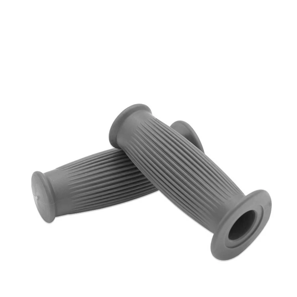 

Random Color Handlebar Grips Bike Motorcycle Striped Covers Comfortable Non Slip TPR Rubber Fits Most Bicycles 22 24mm