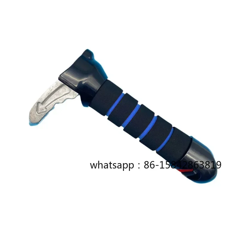 Car Assist Handle Window Glass Breaker Seat Safety Belt Cutter for Elderly, Safety Hammer Car Emergency Rescue Kit  Escape Tool