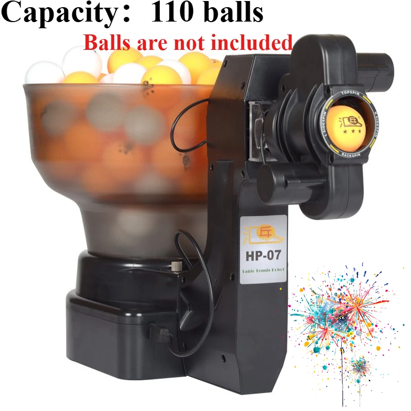 Table Tennis Automatic Multi-rotation and Multi-drop Point Ball Practitioner Serve Machine Household