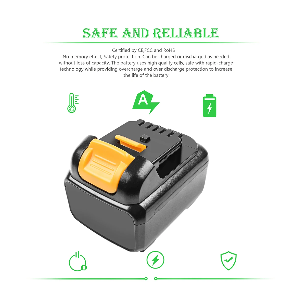 6000mah 12v充電式バッテリーdewalt DCB120 DCB127 DCB121 DCB119 DCR020-GB xr DCF815D2 DCF601D2 DCE088D1Gツールバッテリー