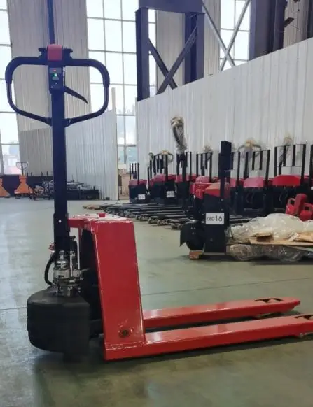 1.8T Electric Lift Economy Model All-Electric Pallet Truck Lifter Pallet Jack for Warehouse Material Handling Equipment