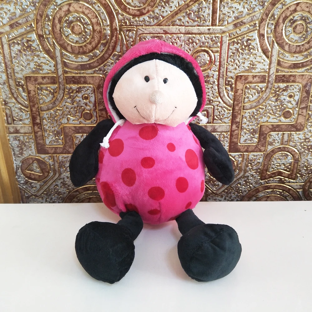Ladybug Insects Doll Children Plush Stuffed Toy For Kid Birthday Gift