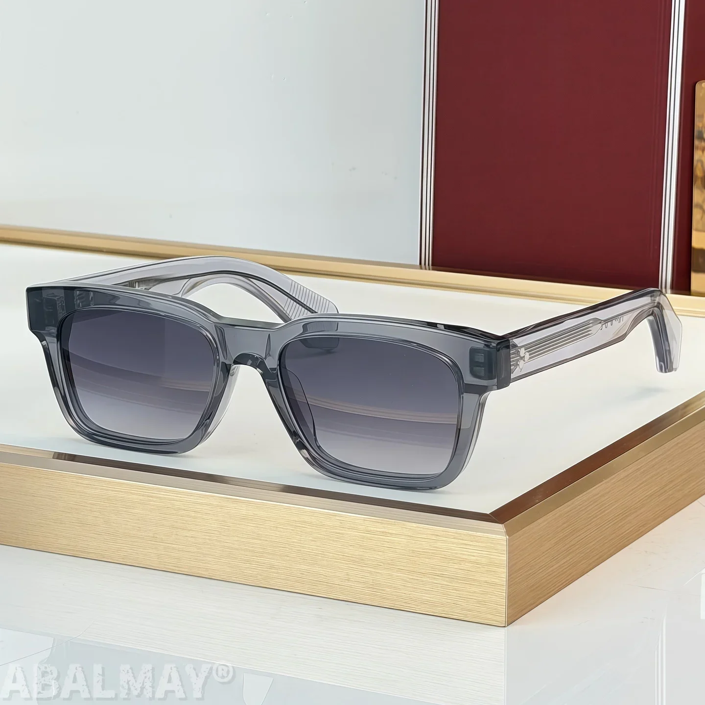 

JM MOLINO 51-20 Top Quality Mens Sunglasses for Women Retro Trend Luxury Acetate Titanium UV400 Designer Sunglasses Frame
