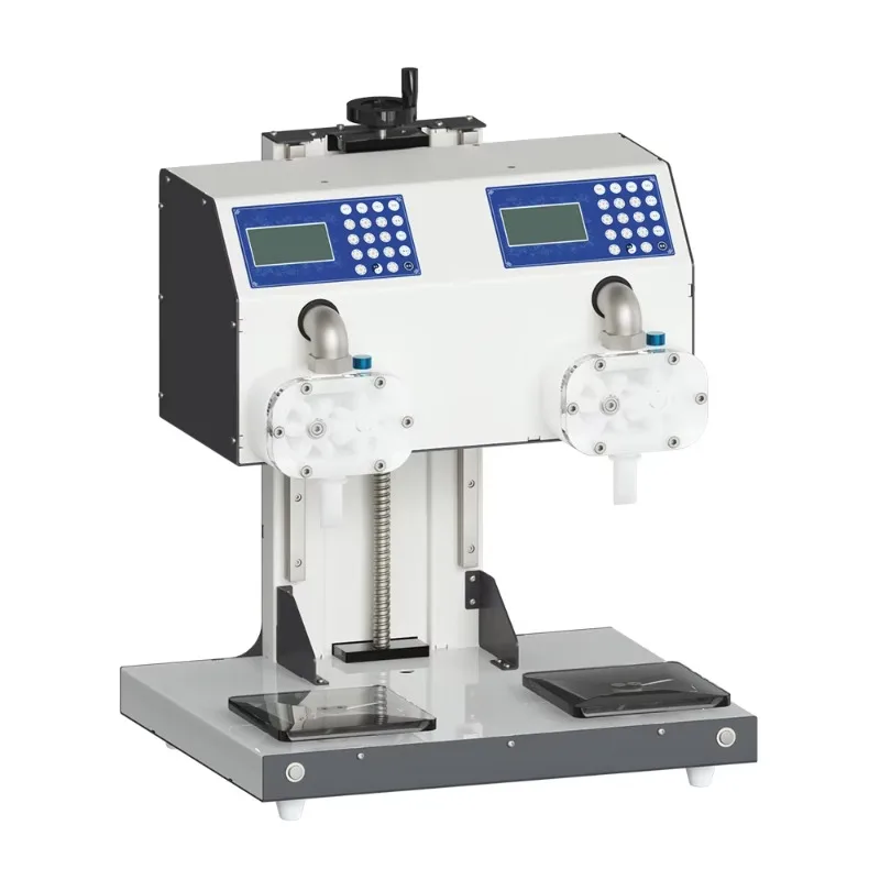 

Filling equipment gear pump automatic food grade double-head filling machines for bottle & bag